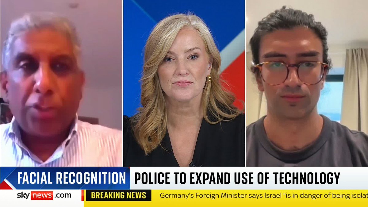 "The reinforcement of the technology is a regressive move against the basic rights of communities in this country" Amnesty International UK's Matt Mahmoudi says the use of facial recognition by the Met Police is 'a violation on the rights to privacy'