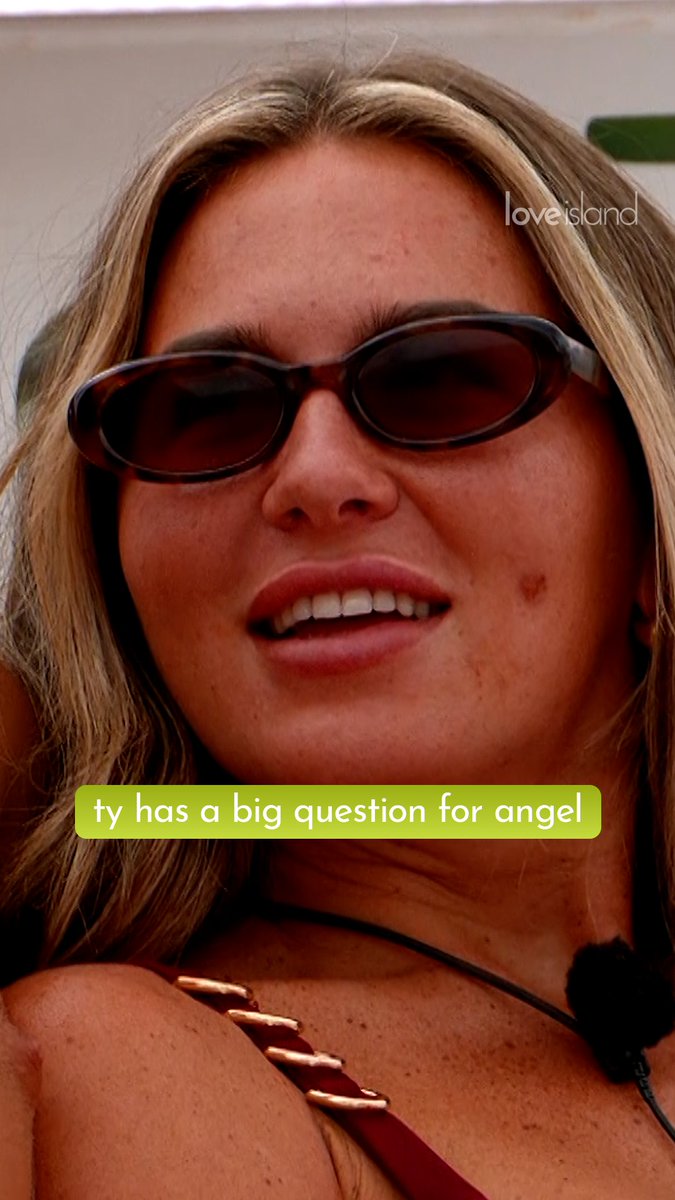 Ty + Angel = officially off the market 🥹💛 #LoveIsland