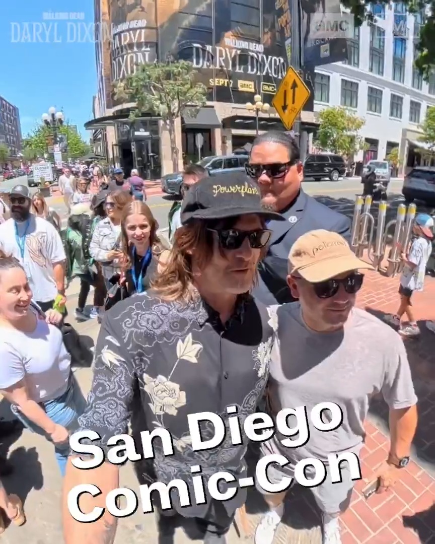 You showed up. We took over. #DarylDixon 🤝 San Diego Comic-Con International. See you September 7 for the Season 3 premiere.