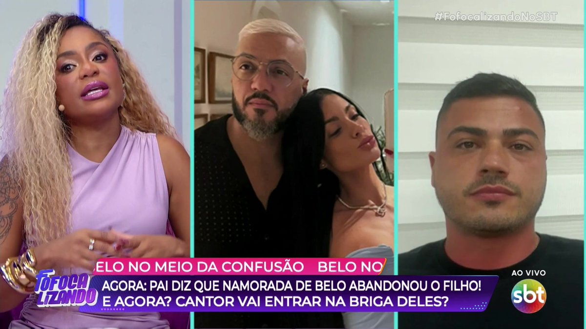 🚨ASSISTA: Junior Navarro revelou que Rayane Figliuzzi, atual namorada do cantor Belo, se recusou a cuidar do filho de 11 meses com a pensão de R$ 1 mil determinada pela Justiça.