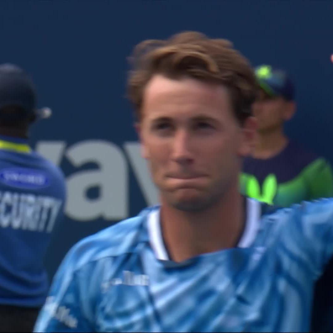 Revenge for Roland Garros ✅ Casper Ruud avenges his loss at the French to Borges as he wins today 7-5 6-4 💪 #NBO25