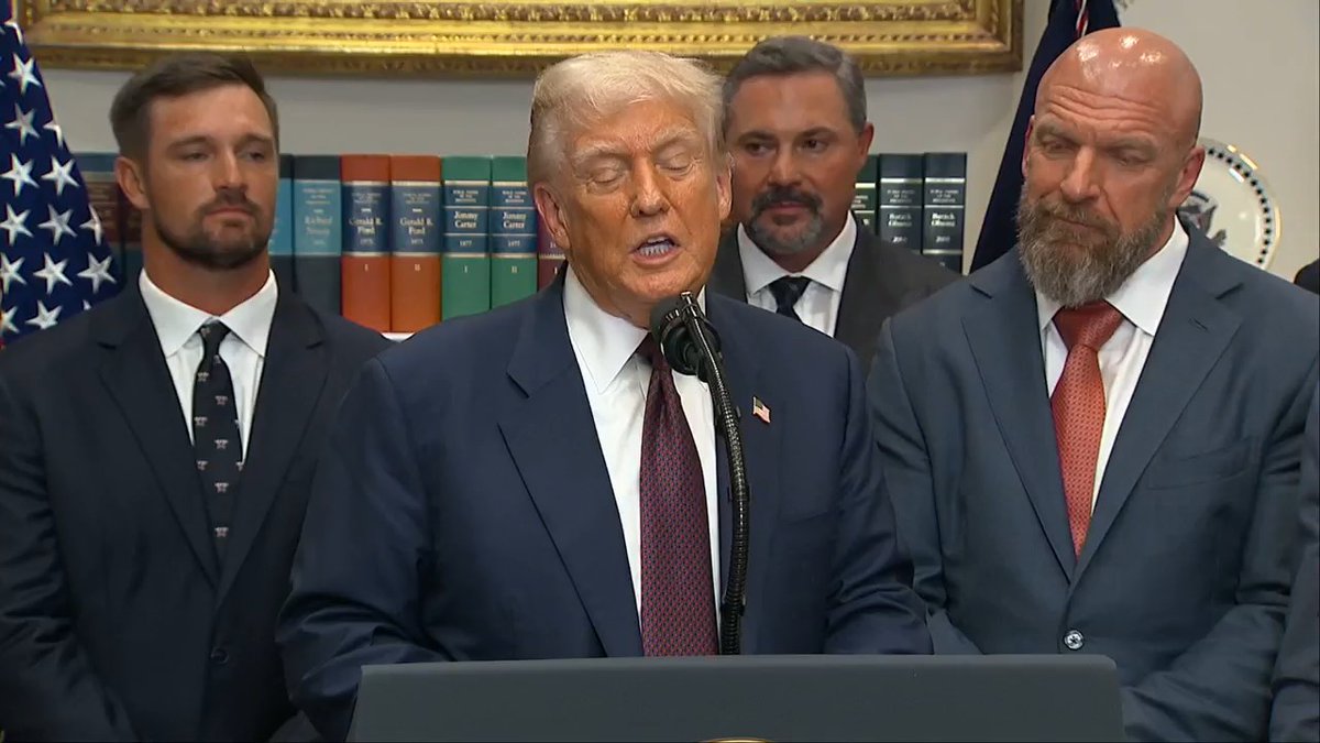 President @realdonaldTrump talks plans to construct an estimated $200M ballroom at the White House, designed to host up to 650 guests and privately funded by Trump and donors: "It will be a great legacy project."