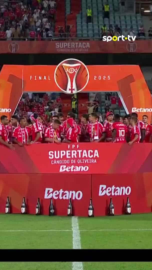 a 10.ª Supertaça da história do Benfica 🏆