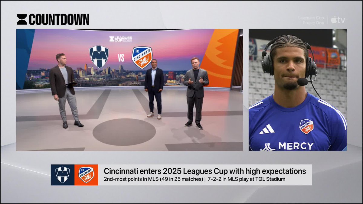 Miles Robinson has some laughs when asked who's defending Sergio Ramos on set pieces. 📺 Watch MLS on Air Leagues Cup Countdown with Kevin Egan, Dax McCarty and Pavel Pardo: