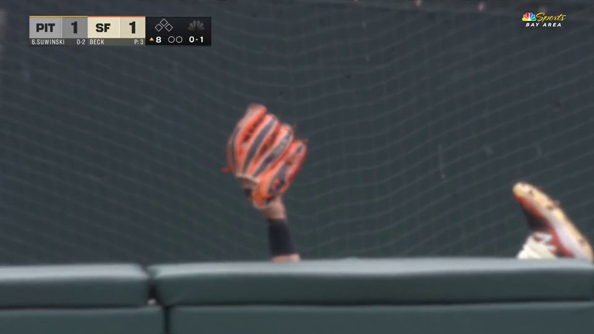 Mike Yastrzemski didn't make his big league debut until he was 28, but he ended up playing 790 games for the Giants over seven seasons. He played right field at Oracle Park as well as anyone, including on his last day as a Giant: