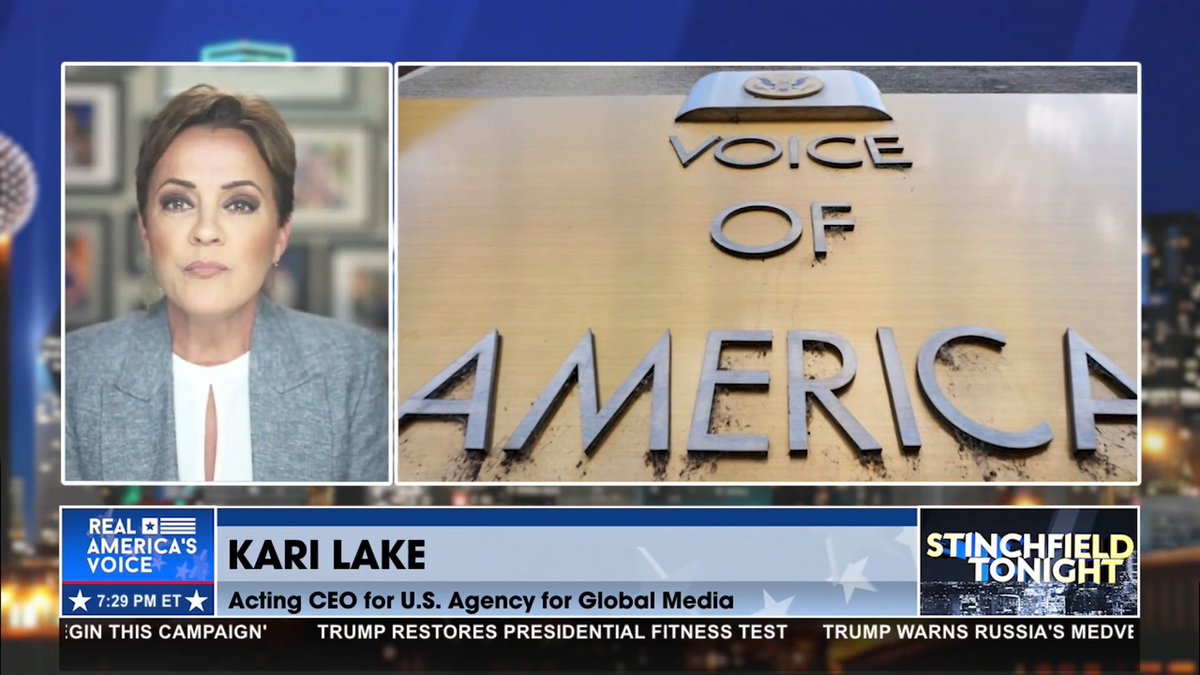 U.S. AGENCY FOR GLOBAL MEDIA HAS GONE ANTI-AMERICAN “We’re supposed to be putting out…the story of America…to an international audience and over the last many years…they’ve turned to telling an anti-American story.” - Kari Lake details how foreign reporters were hired at VOA. Brian Glenn