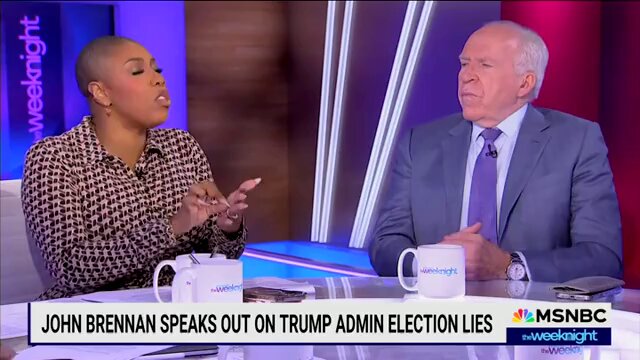 BREAKING: The Fake News is doing their best to RUN COVER for traitors like Brennan, Clapper, and Comey. This is Brennan's second appearance in less than 24 hours, and this time he ran to MSDNC, and he's getting NERVOUS! "What they were doing was what they thought was in the best interest of the United States."
