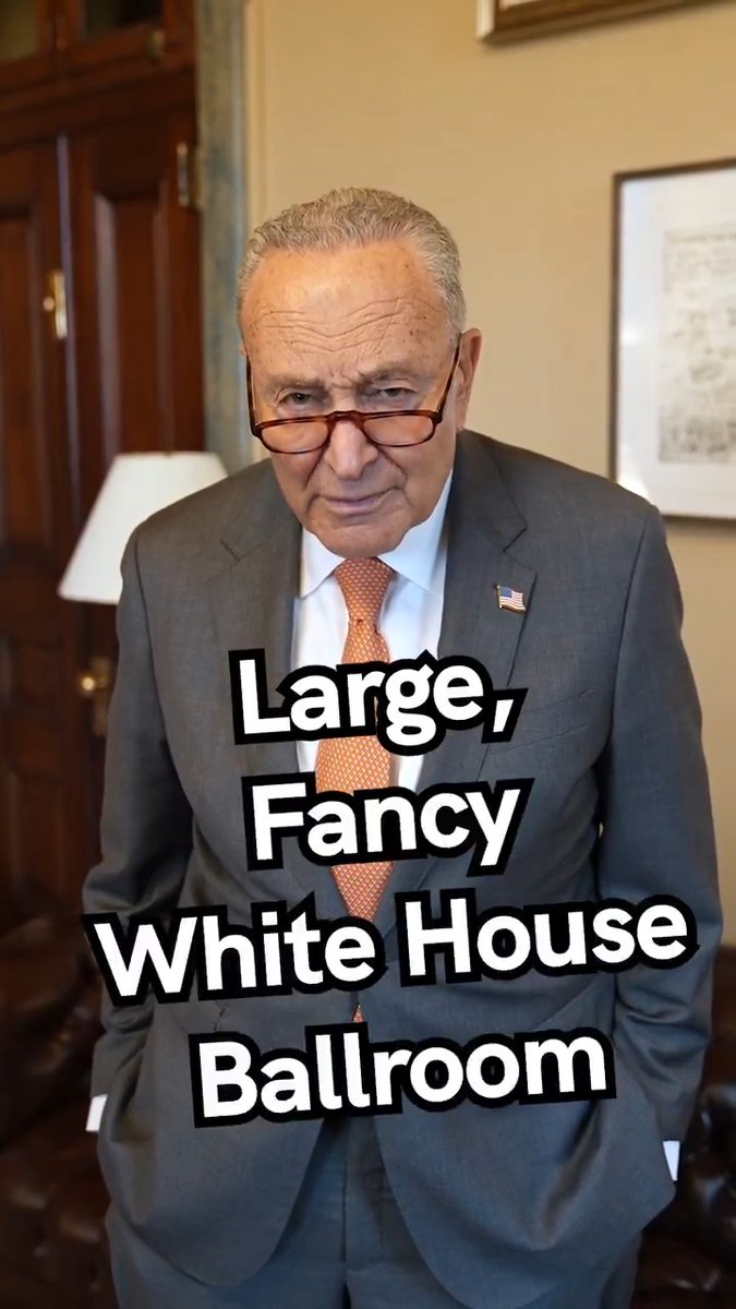 $200 million for Trump’s large, fancy White House ballroom. That’s what DOGE was for. Not to save money for you. To give money for some fancy place for Trump.