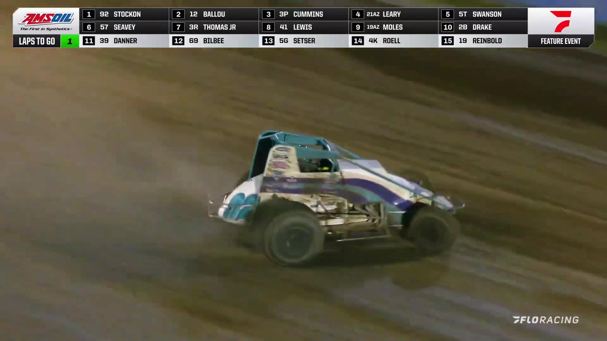 🏁 For the first time since 2020, Chase Stockon is going back to USAC Racing victory lane, and it comes at Terre Haute Action Track during #ISW25! #USAC