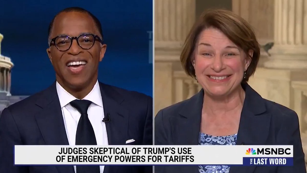 "No." Jonathan Capehart gives Sen. Amy Klobuchar a concise answer when asked if he's staying on air until midnight to see if Donald Trump secures any more trade deals before his self-imposed Aug. 1 deadline. #LastWord