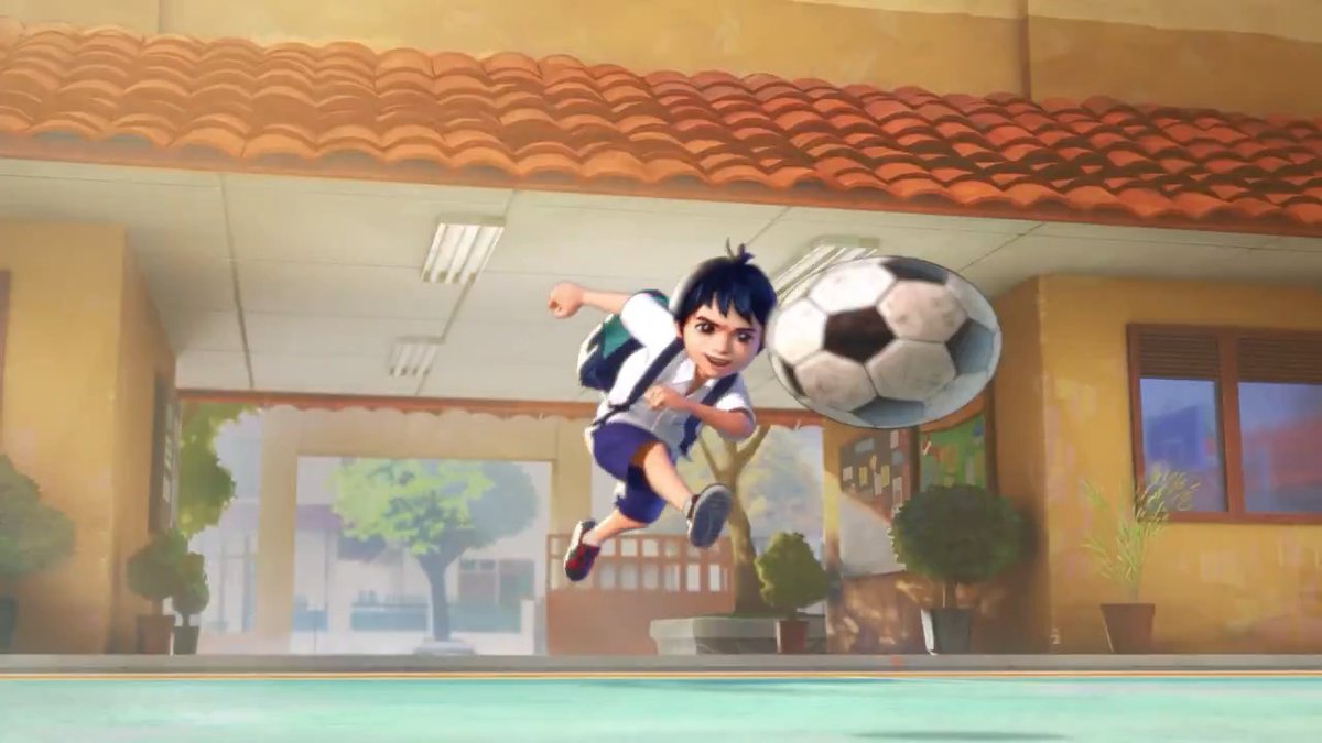 First look Garuda di Dadaku The Animation! Wdyt?? ⚽️