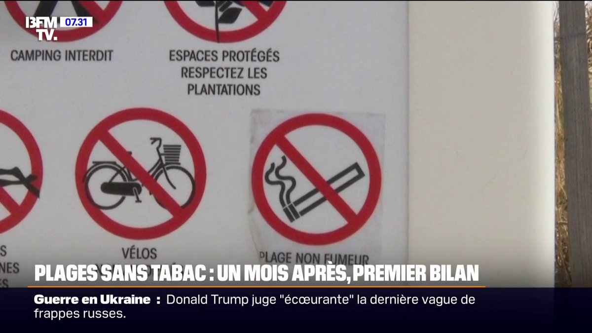 ðšïž "Si j'ai envie d'en fumer une, j'en fume une" L'interdiction de fumer sur les plages peine à être appliquée un mois aprÚs son entrée en vigueur