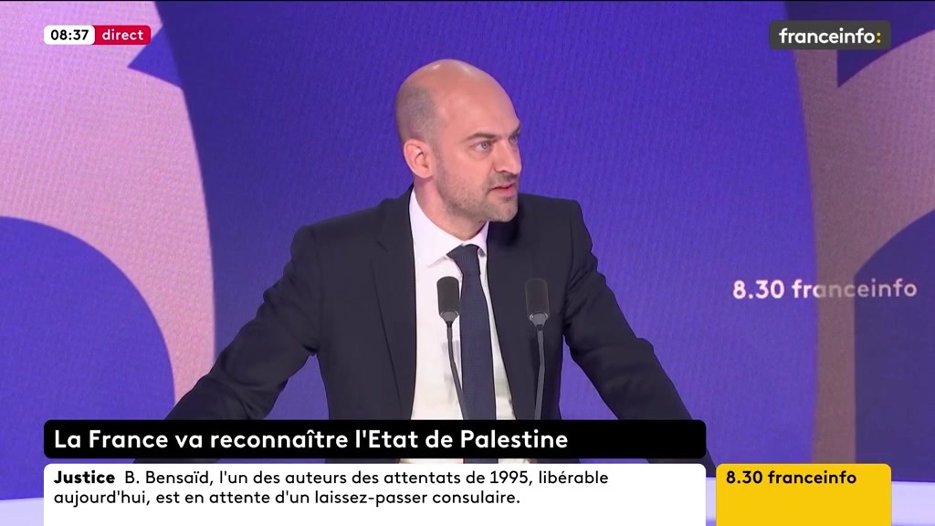 🔴 Reconnaissance de l’Etat de Palestine par la France ➡️ "Ce que nous avons obtenu à New York est historique, nous avons isolé définitivement le Hamas sur la scène internationale", assure Jean-Noël Barrot