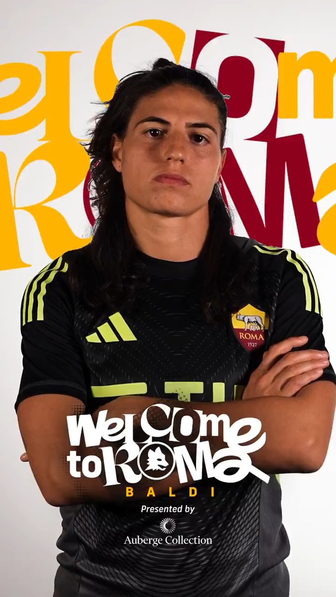 🤝 Bentornata alla Roma, Rachele Baldi! 🇮🇹 #ASRomaFemminile