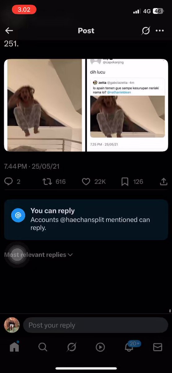 kalau ada yang lagi baca tapi ngestuck, coba pakai cara ini. ke search bar akun gue, cari 1+part yang hilang (contoh: yang hilang 268, berarti cari di search bar 269)
