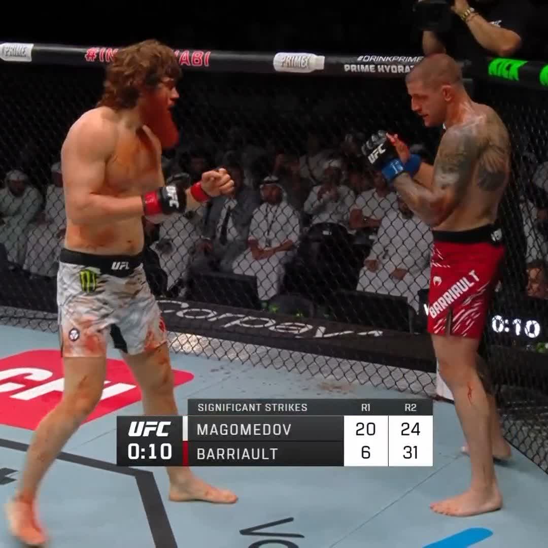 ❗️Shara Bullet vs Marc Andre Barriault is officially UFC’s fight of the month July