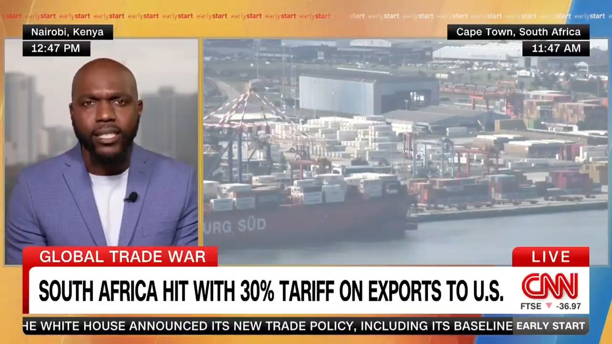 The US didn't sign a trade deal with any African country before Trump's deadline. Low priority or just small economies that can't compete? South African officials were left on read before getting hit with 30% tariffs.