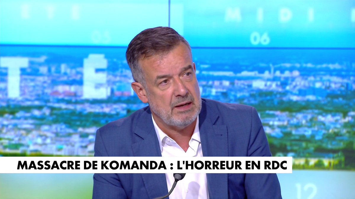 «Garder sa foi est un combat» a déclaré Régis Le Sommier, revenant sur le massacre qui s'est déroulé en République démocratique du Congo, dans #MidiNews