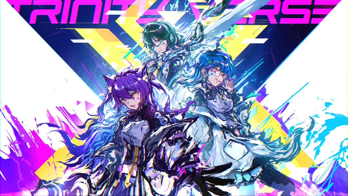 【 新曲 / NEW SONG 】 《 Trinity Verse 》 K-forest vs. Reku Mochizuki vs. DRIVE. K-forest🐱🌲 Reku Mochizuki 🍜🔋 DRIVE. 交差する三つの次元が、一つの創世を描く―― Full :