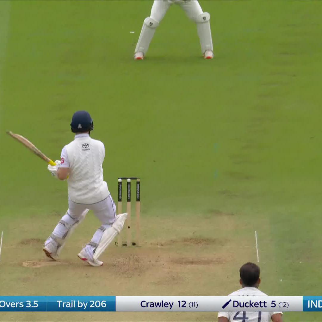 Errm what? 😂 Ben Duckett that is ridiculous.