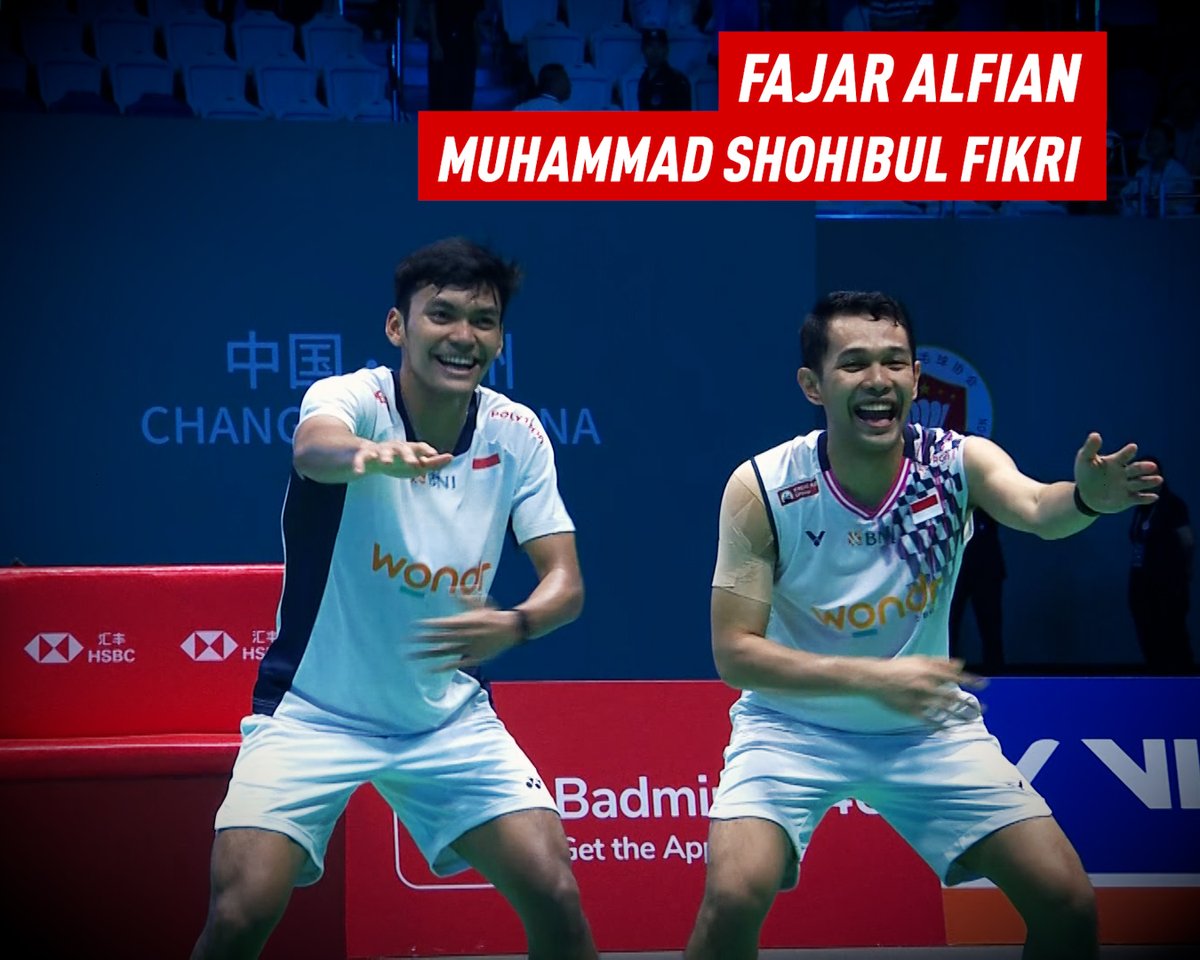 They came in unseeded. They leave as champions. 🏆 What an achievement for 🇮🇩 Fajar Alfian and Muhammad Shohibul Fikri! 👏 #BWFWorldTour #ChinaOpen2025