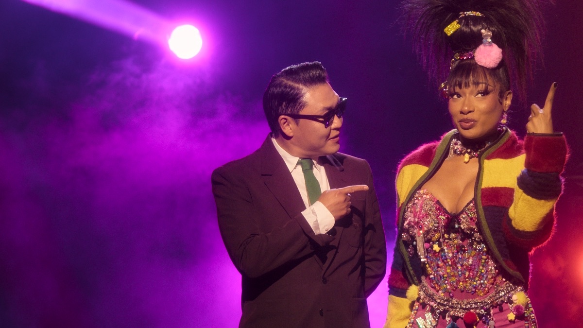 Iconic music legends team up with some of the biggest names in K-pop to reimagine their greatest hits in this eight-part song battle series, starring PSY and Megan Thee Stallion. #KPOPPED — August 29