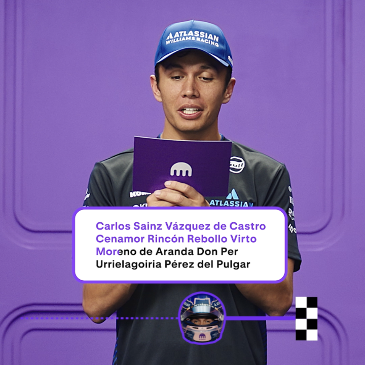 Alex Albon: Atlassian Atlassian Williams Racing F1 driver, speed reader, name-sayer of the year. @KrakenFX: still your go-to for fast crypto trades 🏁