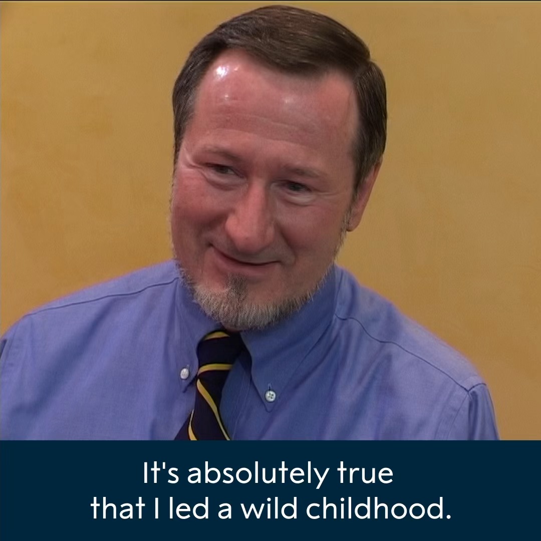 "I was so famous for practical jokes that she, of course, couldn't trust anything I did." Hear physicist Douglas Osheroff share some stories from his wild childhood. #NobelPrize
