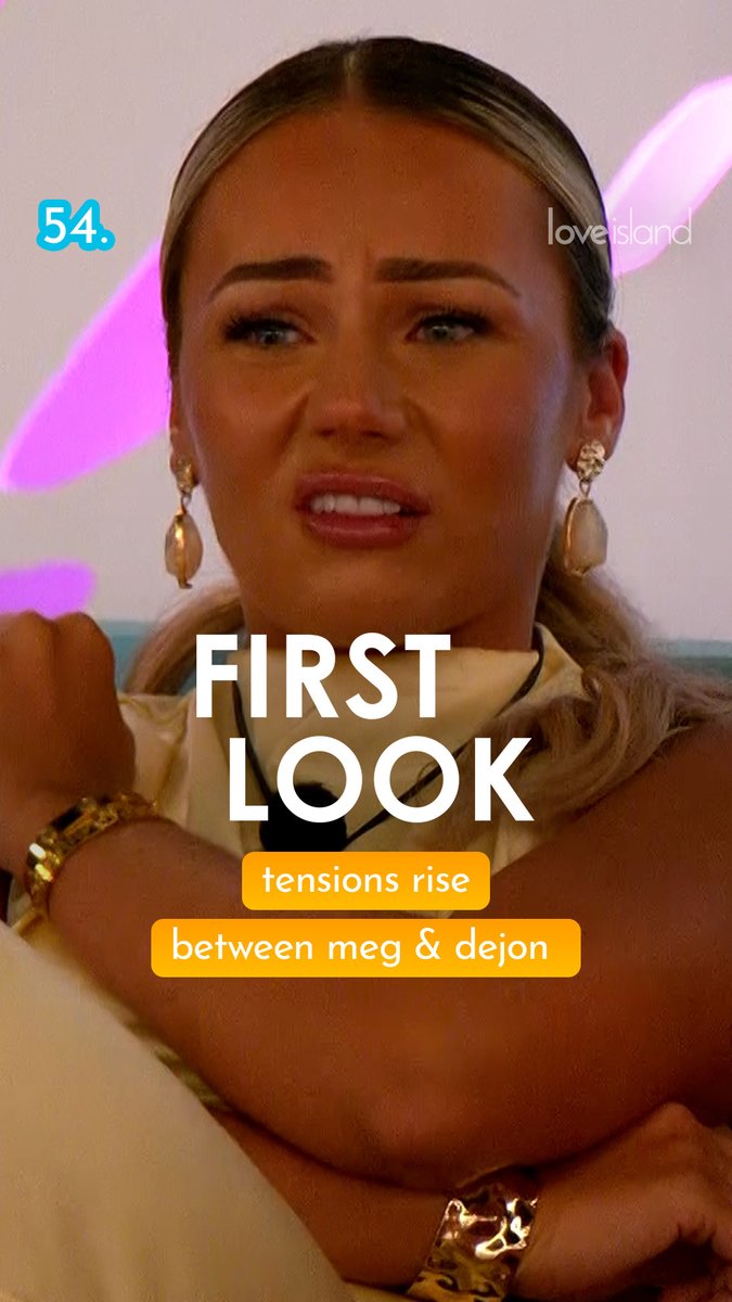 Whilst the Couples enjoy romantic dates, Meg &amp; Dejon struggle to put past drama behind them… 😬 #LoveIsland