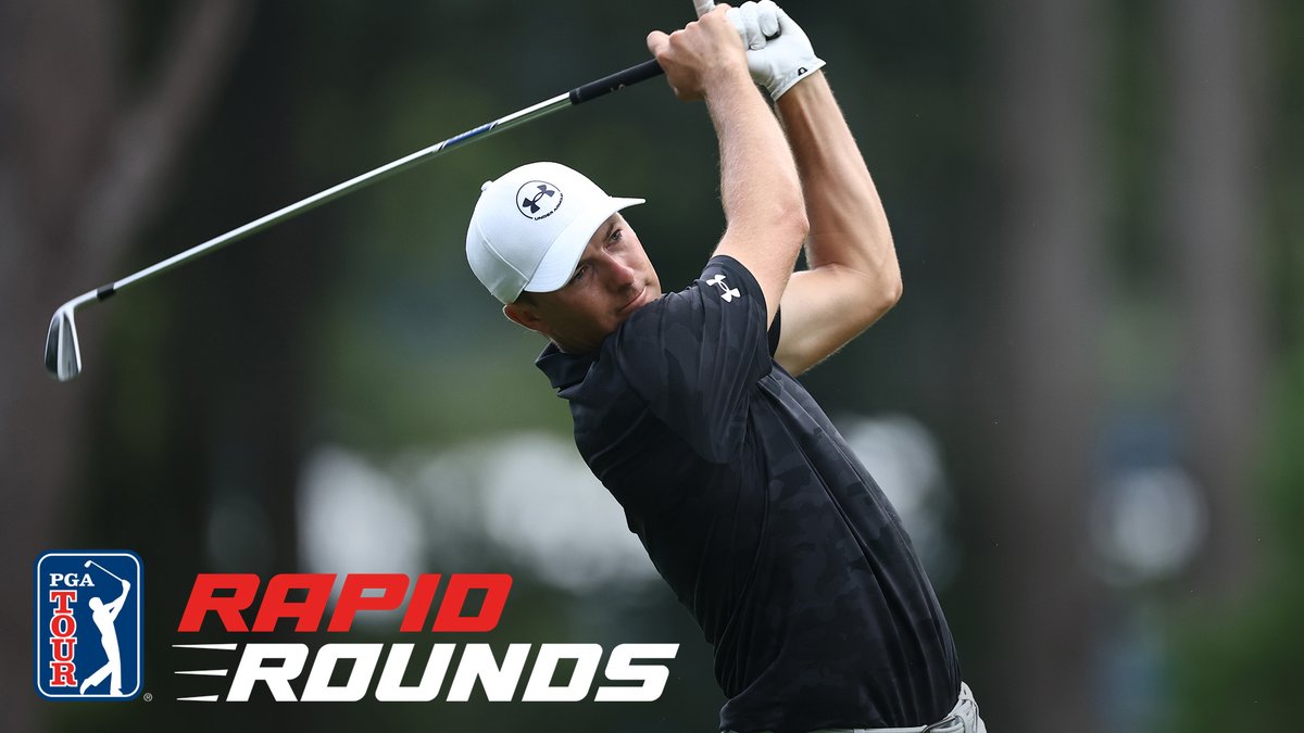 The Spieth special ™️ Every shot from #FedExCup No. 50 Jordan Spieth's first round Wyndham Championship Watch now on ESPN+ and Golf Channel at 3 p.m.