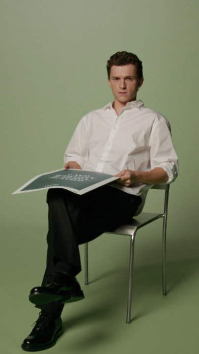 Introducing Tom Holland as the new Prada Beauty Global Ambassador. #Prada #PradaBeauty