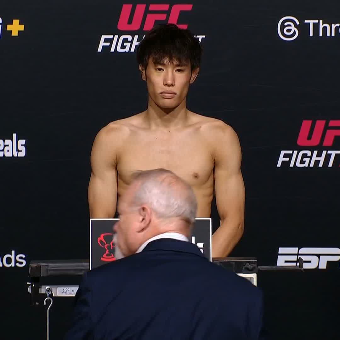 UFC計量結果📝 平良達郎 クリア！
