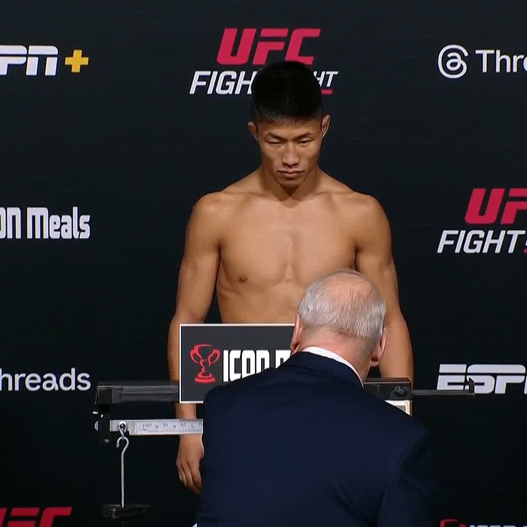 UFC計量結果📝 中村倫也 クリア！