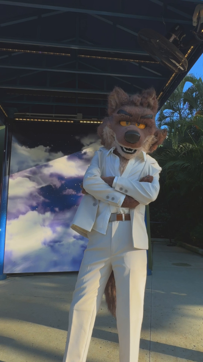 He may be bad, but he's so good at it 😏 Meet Mr. Wolf at DreamWorks Land starting today then see Bad Guys 2 – in theaters now. Character appearance and times subject to change.