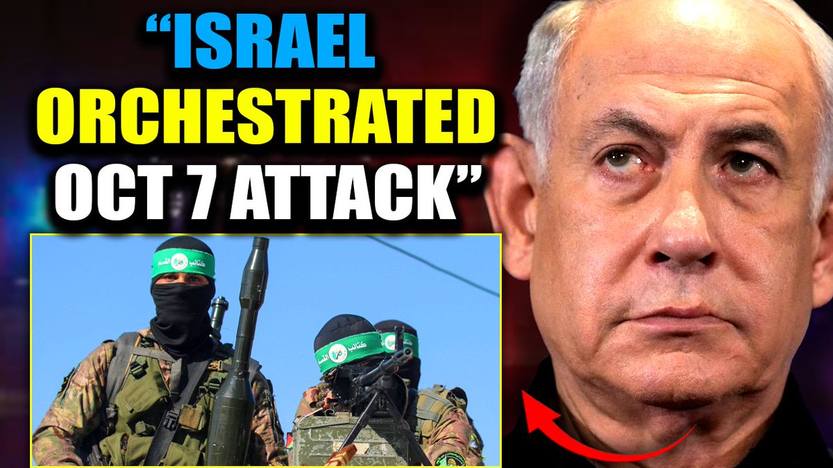 Israeli Soldier Admits Oct 7 Was 'False Flag' to Justify 'Palestinian Holocaust' Netanyahu's narrative is collapsing. An Israeli soldier has blown the whistle - October 7 wasn’t a surprise, it was a setup. A false flag, orchestrated by the Israeli government - their specialty. The objective? Erase the Palestinian people, seize their land, and expand Israeli borders deep into the Middle East. Now, for the first time, hard evidence has surfaced: a military call sign ordering Israeli forces to stand down before the attack began. Confusion swept through the ranks - because the order made no sense... unless this was yet another Israeli government false flag - planned from the top, just like so many before it.