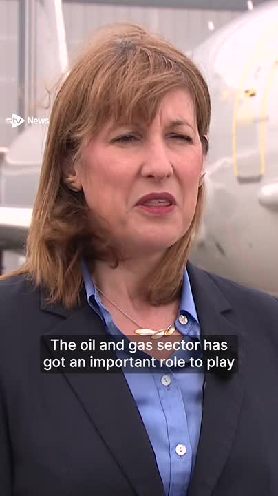 Rachel Reeves has said North Sea oil and gas has 'an important role to play for many decades to come'.