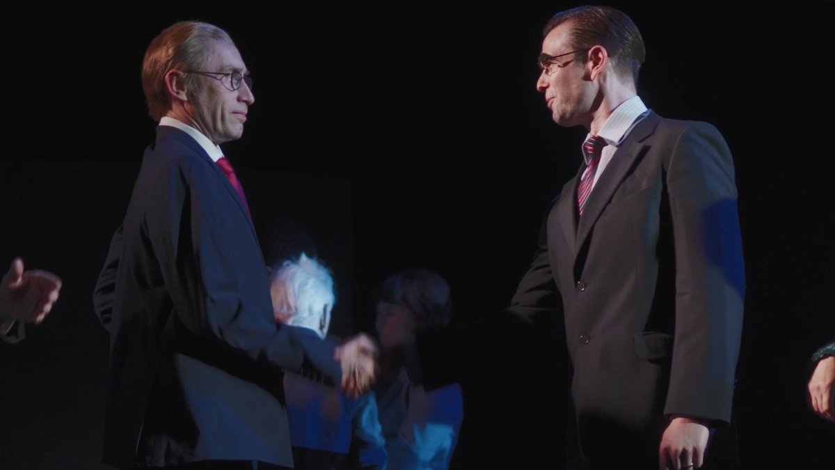 Tonight is the world premiere of MAKE IT HAPPEN 🏦"It’s not just the story about a bank… it’s the story of a time, and a place. The furious coincidence or fate, that at one moment, all roads seem to lead here…" 🪙 at Edinburgh International Festival! Catch it until 9 August