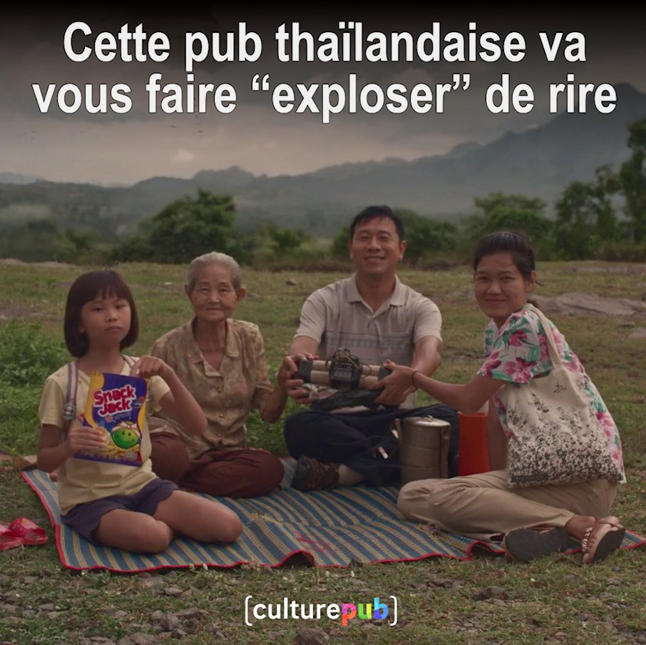 Les Thaïlandais sont décidément les rois de l'absurde publicitaire ! 🤣🇹🇭 #Rediff #BestofCPub