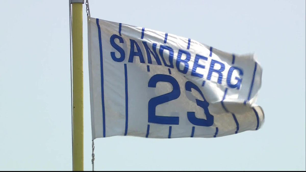 The Chicago Cubs honored Ryne Sandberg with a tribute video before today’s game 🩵