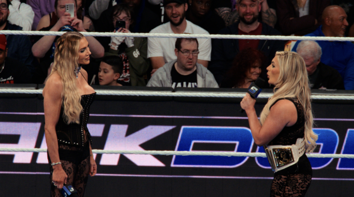 Triple H told Tiffany Stratton to apologize after she went too far during this promo with Charlotte Flair 😨 📺 WWE: Unreal
