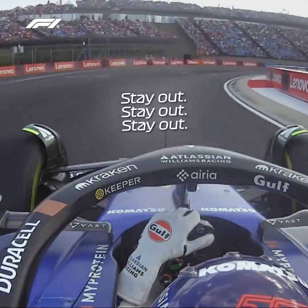 "Box, box, box... stay out, stay out, stay out" 😮 Radio troubles for Carlos during FP2 📻 #F1 #HungarianGP | Watch session highlights ⤵️