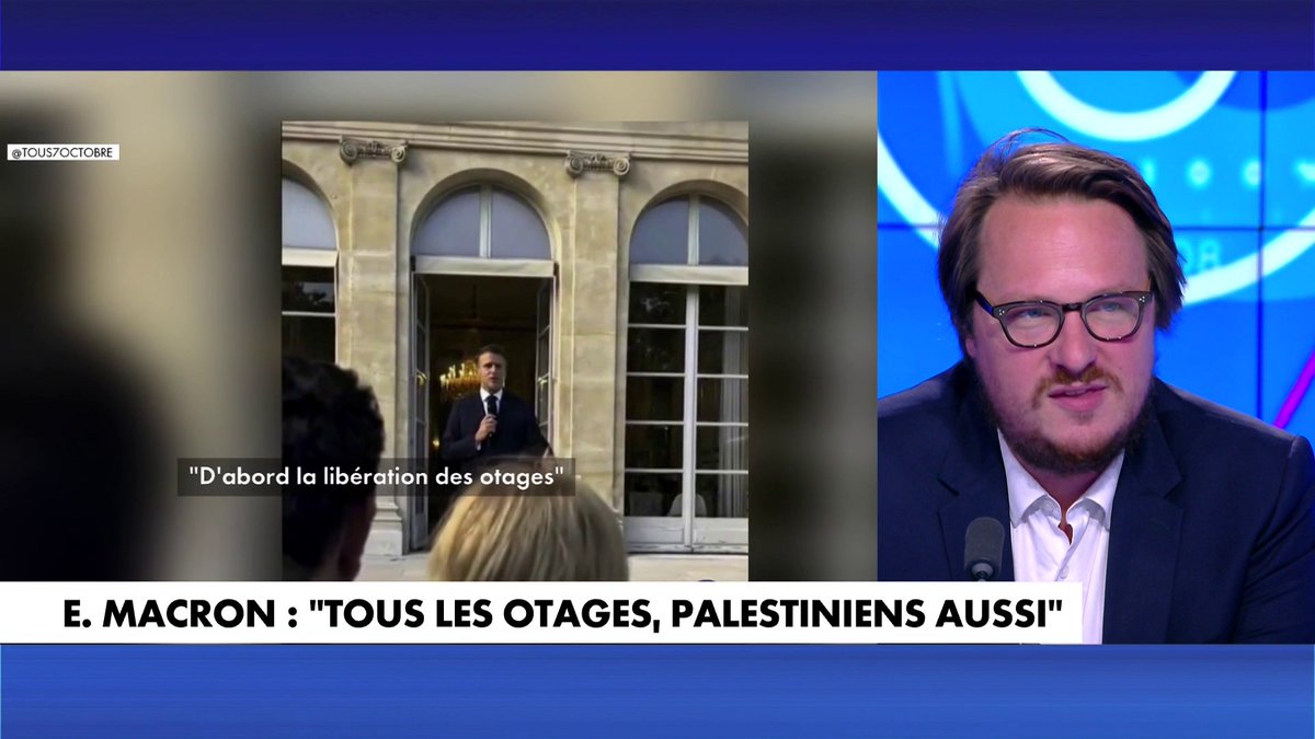 Geoffroy Lejeune : «On est les héritiers de de Gaulle et aujourd'hui, on est réduit à écouter Emmanuel Macron faire des commentaires», dans 100%Politique