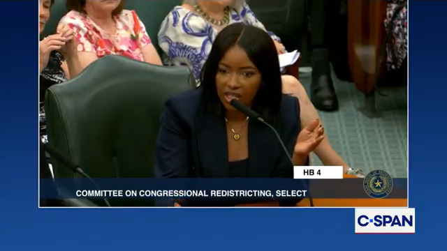 .Congresswoman Jasmine Crockett on Texas Congressional Redistricting: "A reflective map would look like the fact that only 39% of this state is Anglo, so how in the heck do we have 60% of the seats that go to DC are going to be decided by Anglos. That's the math that doesn't work."