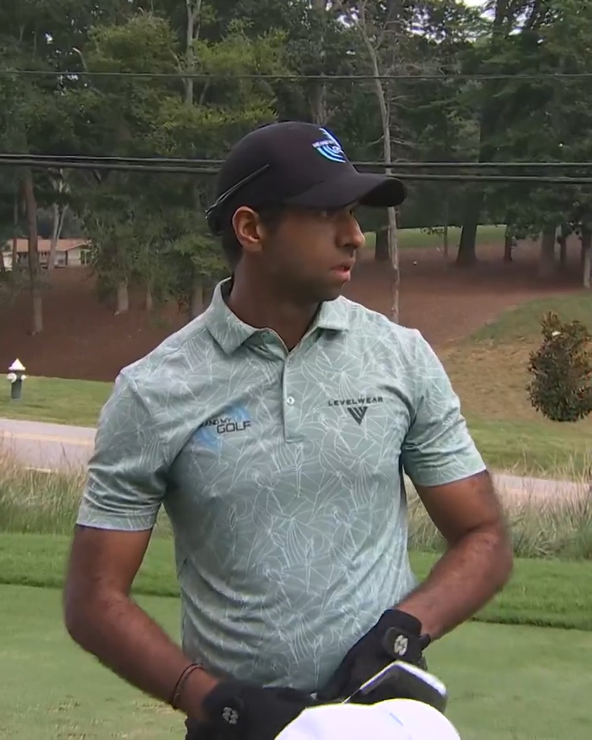 6-under thru 12 🔥 Defending champion Aaron Rai is the new solo leader Wyndham Championship. 📺 Golf Channel