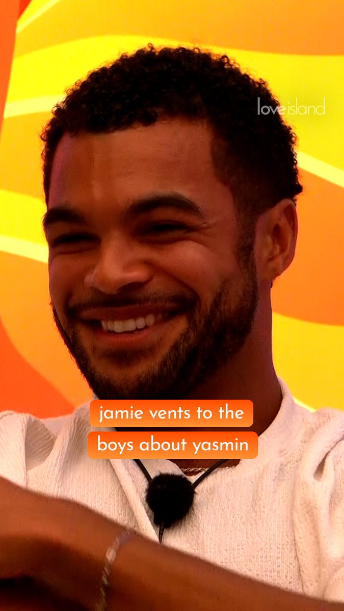 โWhy you obsessed with him, bro?โ is BOLD from Jamie ๐ #LoveIsland