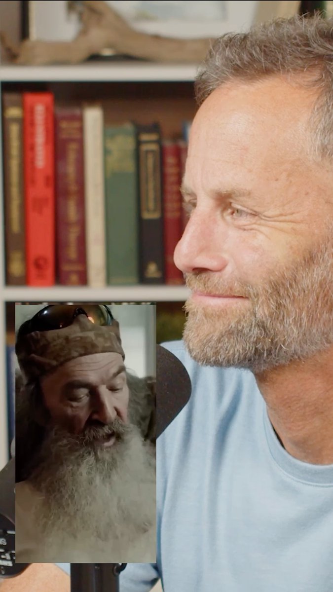 It's the little things that make life special. Phil reminds us (even from above) to appreciate the small joys. Share your favorite simple pleasures below👇 #wisdom #reaction #philrobertson