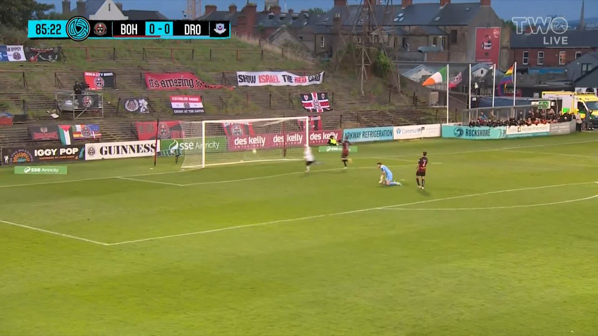 What a goal to win it for Drogs!