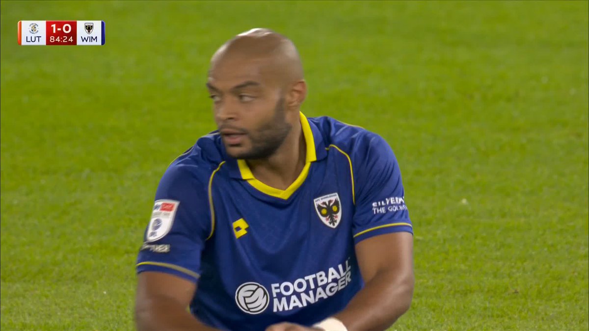 An absolute nightmare for Ryan Johnson as his header loops over his own keeper 😬