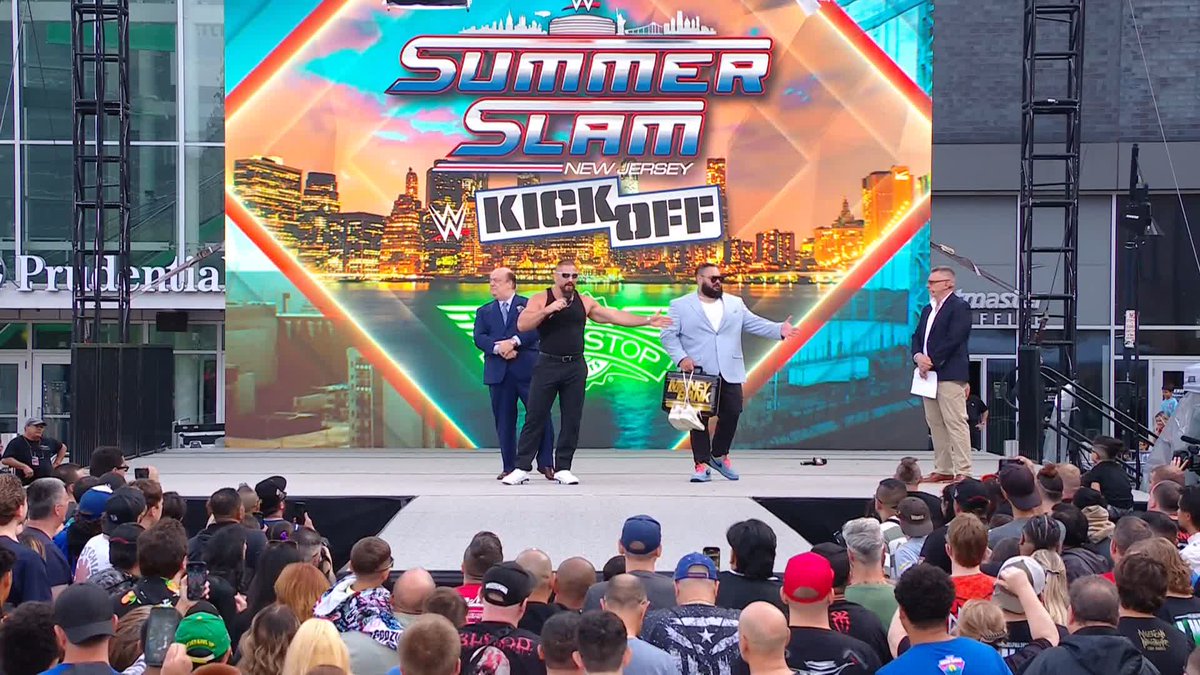 .Bronson Steiner and BIG BRONSON REED plan on putting an end to Roman Reigns and Jey Uso's careers TOMORROW night at SummerSlam 😤