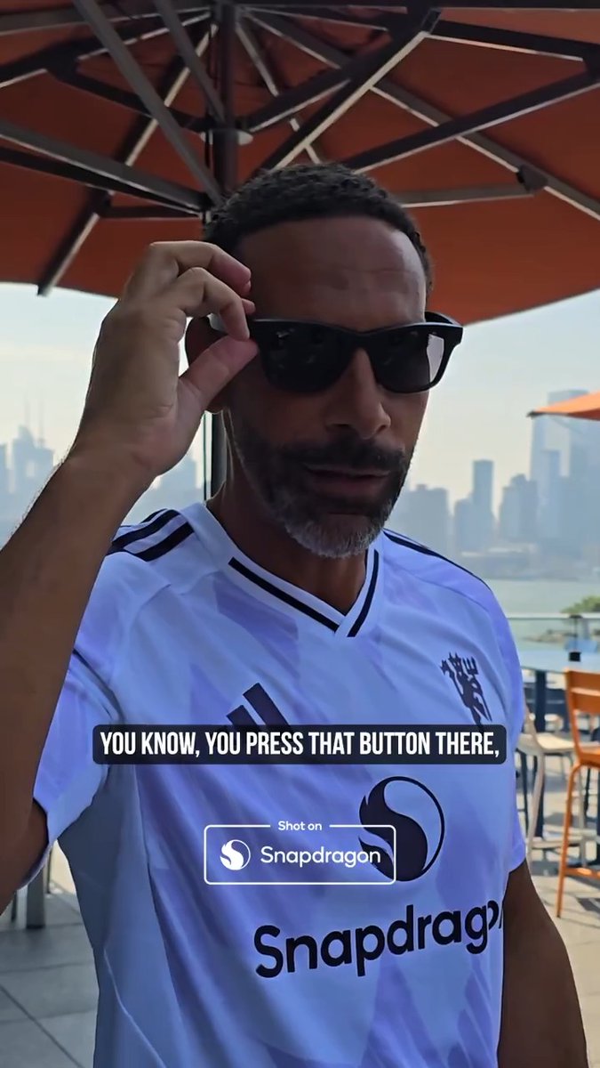 It wouldn't be a pre-season tour without some video content from @RioFerdy5 👀 Join our legendary no.5 for the inside scoop on #MUTOUR25 in the USA, #ShotOnSnapdragon... 🤳🕶️ 📲 Snapdragon